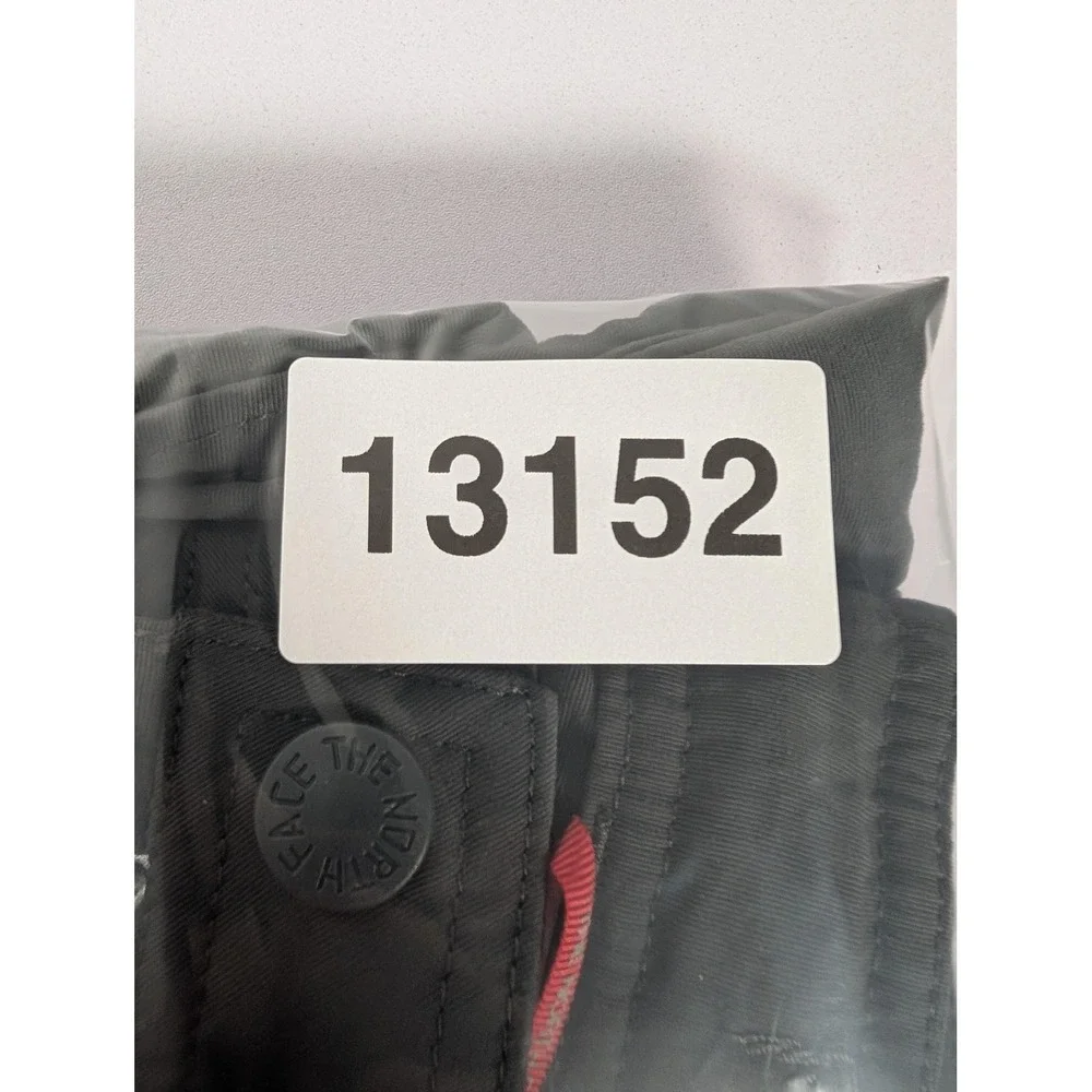 North Face Cargo Shorts Womens 4 Gray Hiking Outdoor‎ Utility Drawstring Nylon
